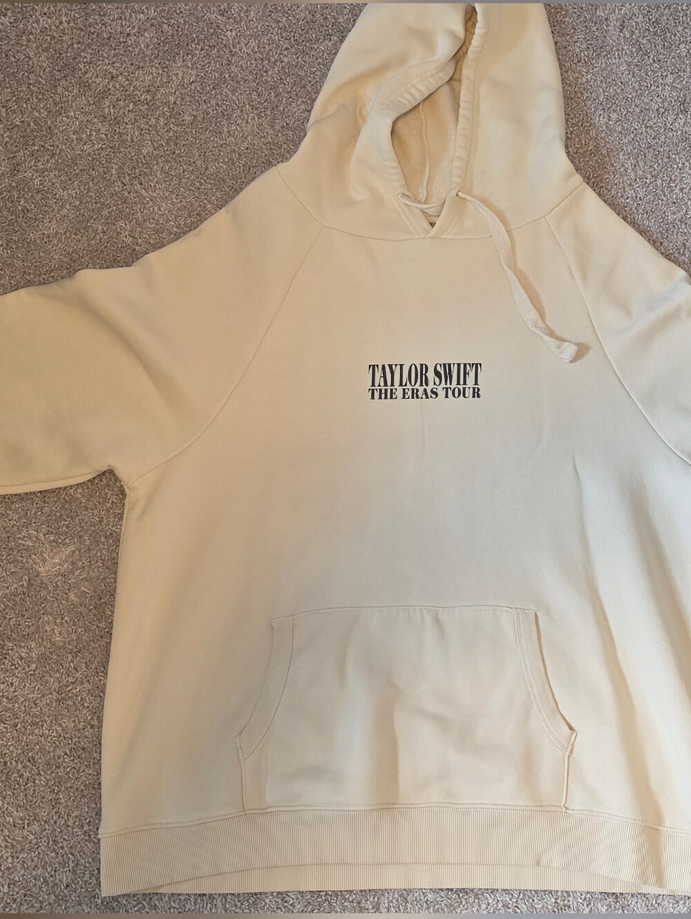 Taylor Swift Cream The Eras Tour Hoodie